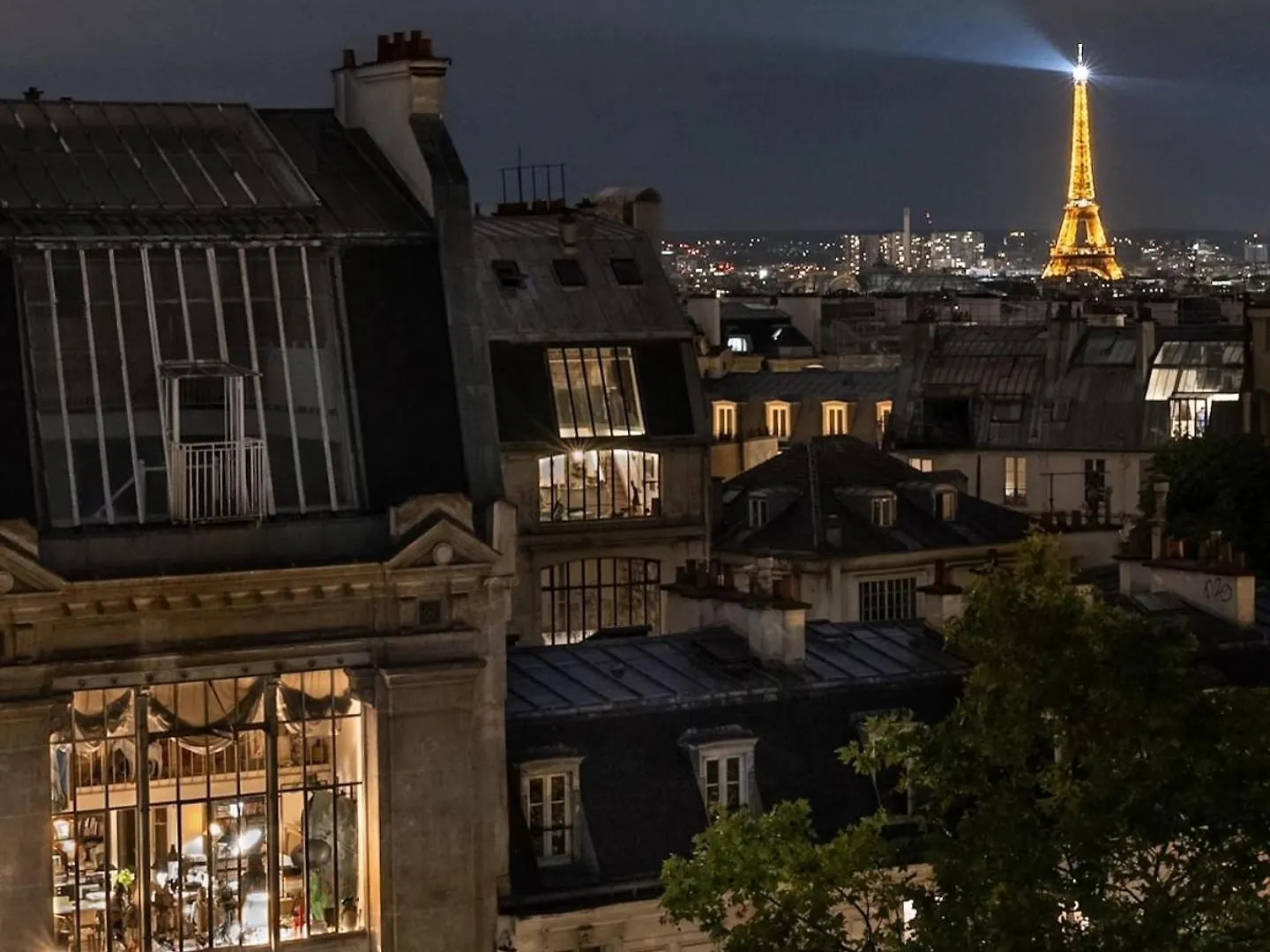 Vue Tour Eiffel / Sacre-coeur * 파리